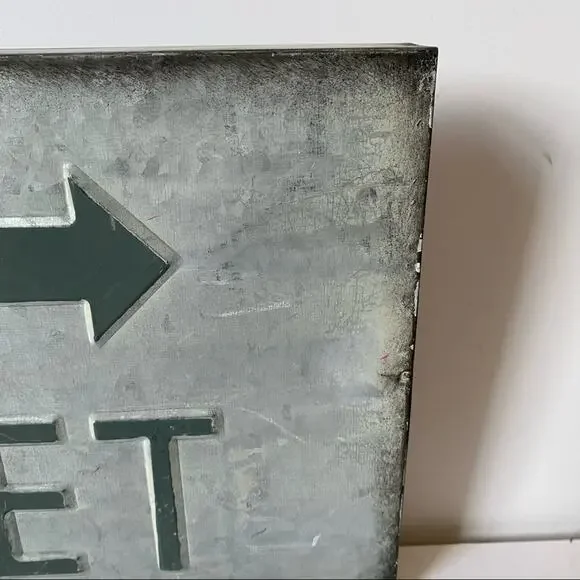 Flea Market Aluminum Sign 16x8 Home Decor - Picture 2 of 4